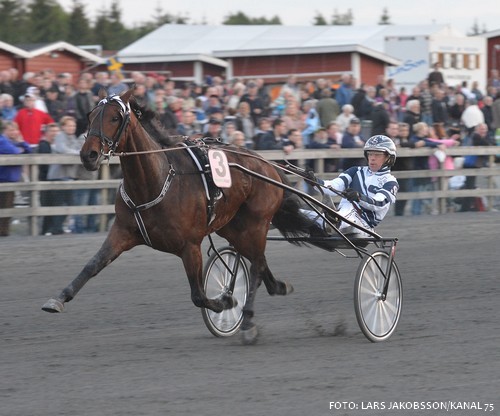 Obi-Wan løb 1.09.,7 i prets tredje start. Arkiv foto.