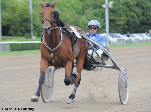 Pingus Vang med sin daværende træner Bo Westergaard